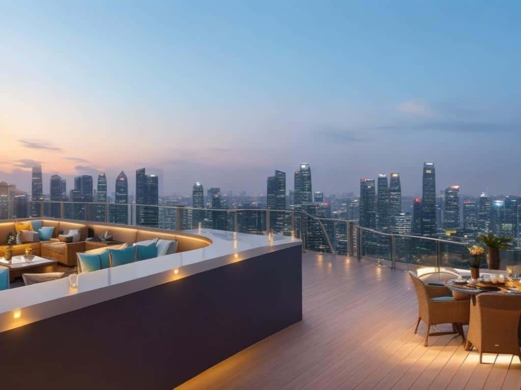 DreamShaper_v7_sky_terrace_in_singapore_luxurious_condo_1